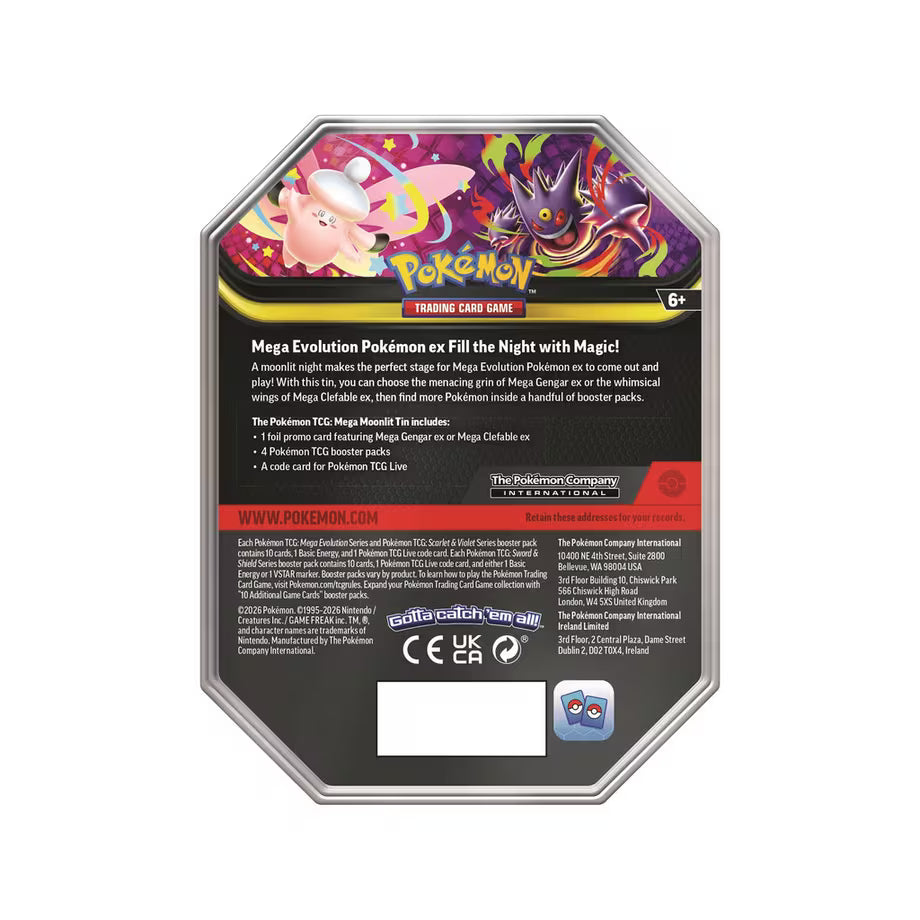 Pokemon Mega Gengar Tin - ENGLISH POKEREAVES