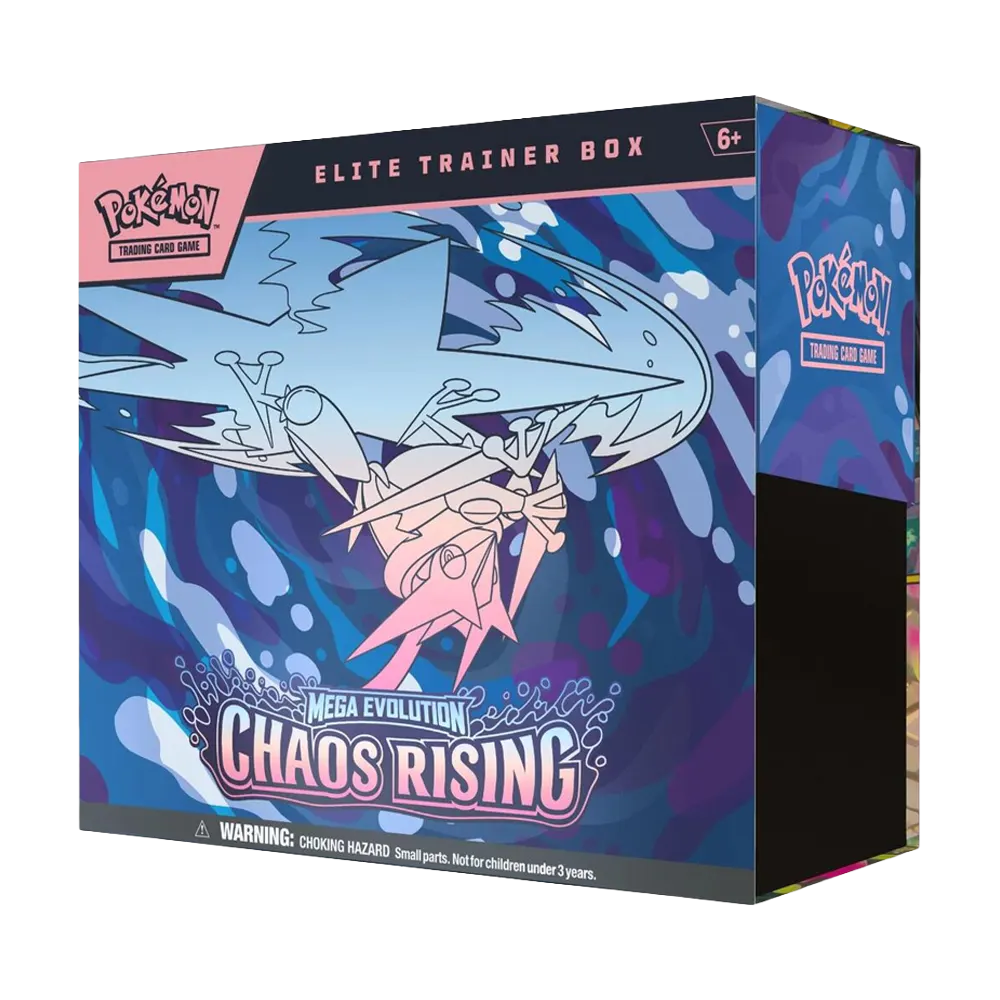 Pokemon Mega Evolution Chaos Rising Elite Trainer Box (ETB) - ENGLISH POKEREAVES