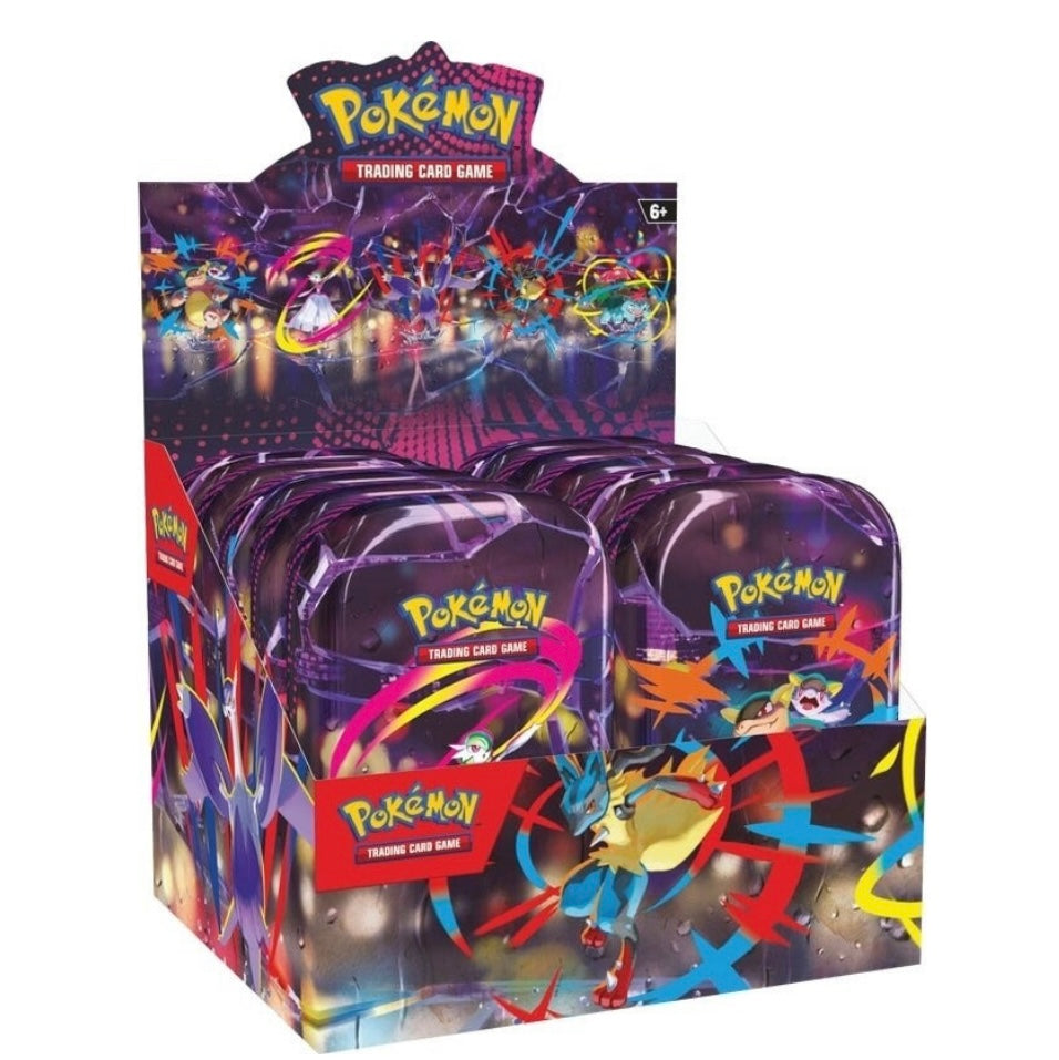 Pokémon Mega evolutions Mini Tin Display - English POKEREAVES