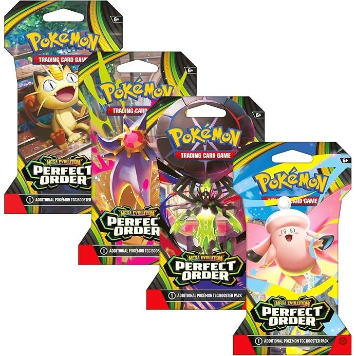 Pokémon Mega Perfect Order Booster sleeved - English POKEREAVES