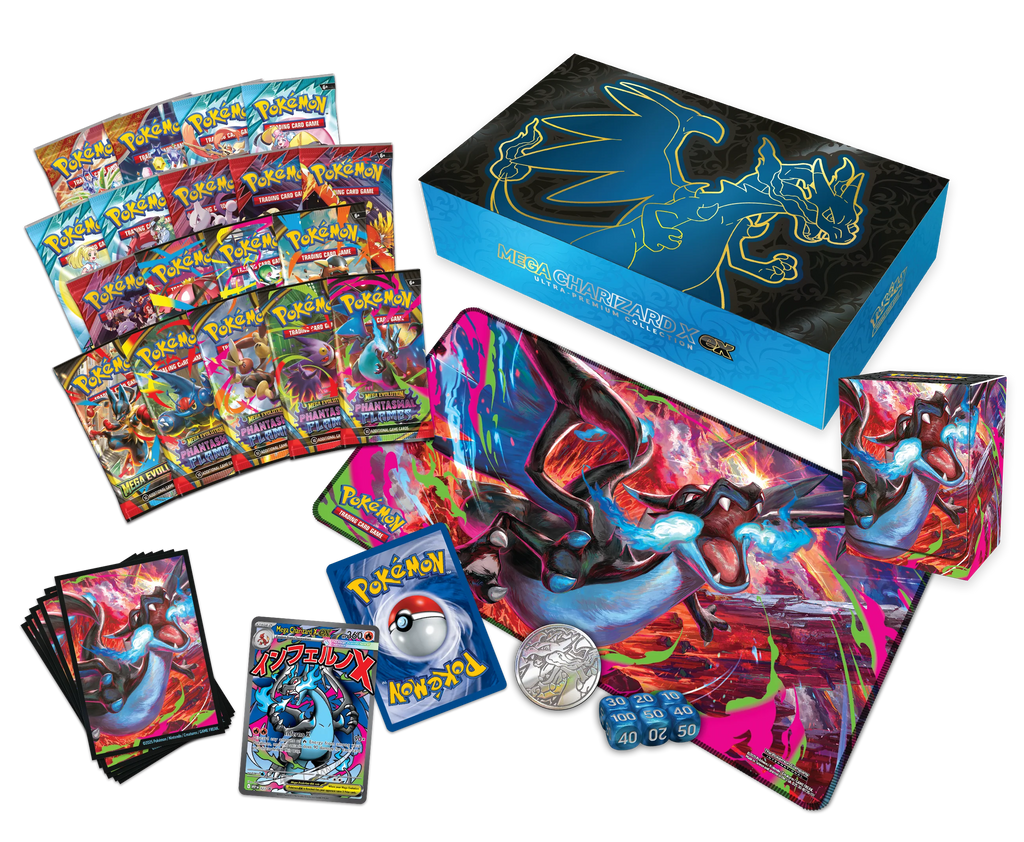 Pokémon Phantasmal Flames Mega Charizard Ultra Premium Collection - ENGLISH POKEREAVES