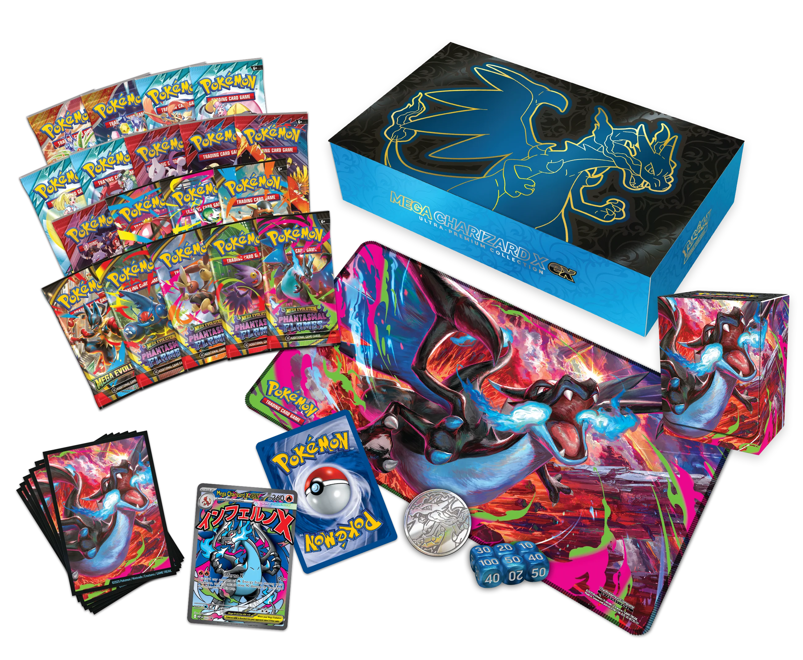 Pokémon Phantasmal Flames Mega Charizard Ultra Premium Collection - ENGLISH POKEREAVES