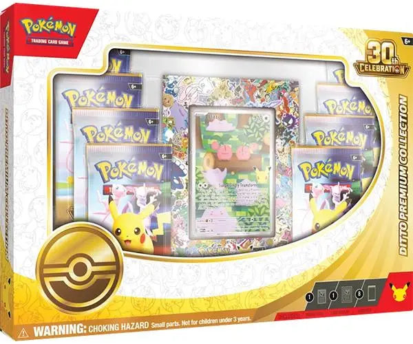 Pre-order 1x Pokemon Ditto Premium collection 30th anniversary - ENGLISH POKEREAVES