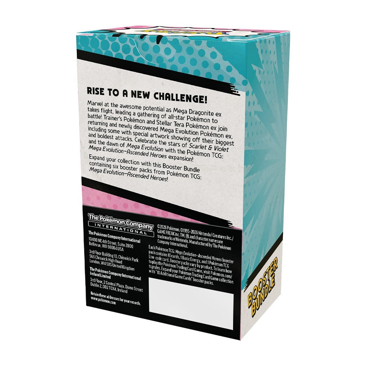 Damaged sealing Pokemon Mega Evolution Ascended Heroes Booster Bundle DISPLAY (60 Packs) - ENGLISH POKEREAVES