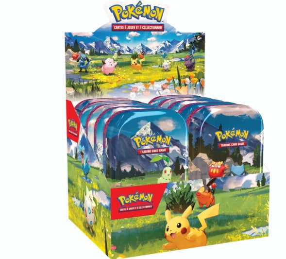 Pokemon Mega Evolution Ascended Heroes Mini Tin Display - ENGLISH POKEREAVES